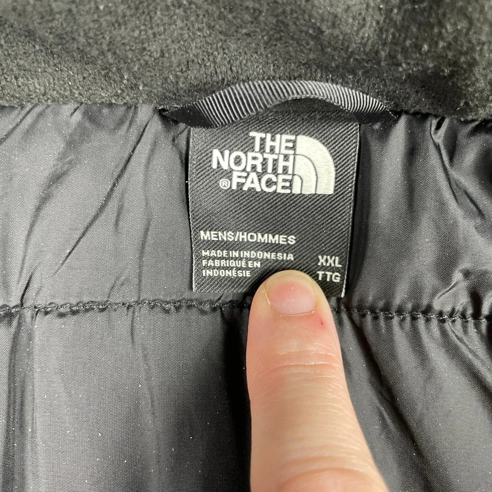 The North Face Hooded Jacket Mens XXL Black Apex Elevation PrimaLoft Insulated